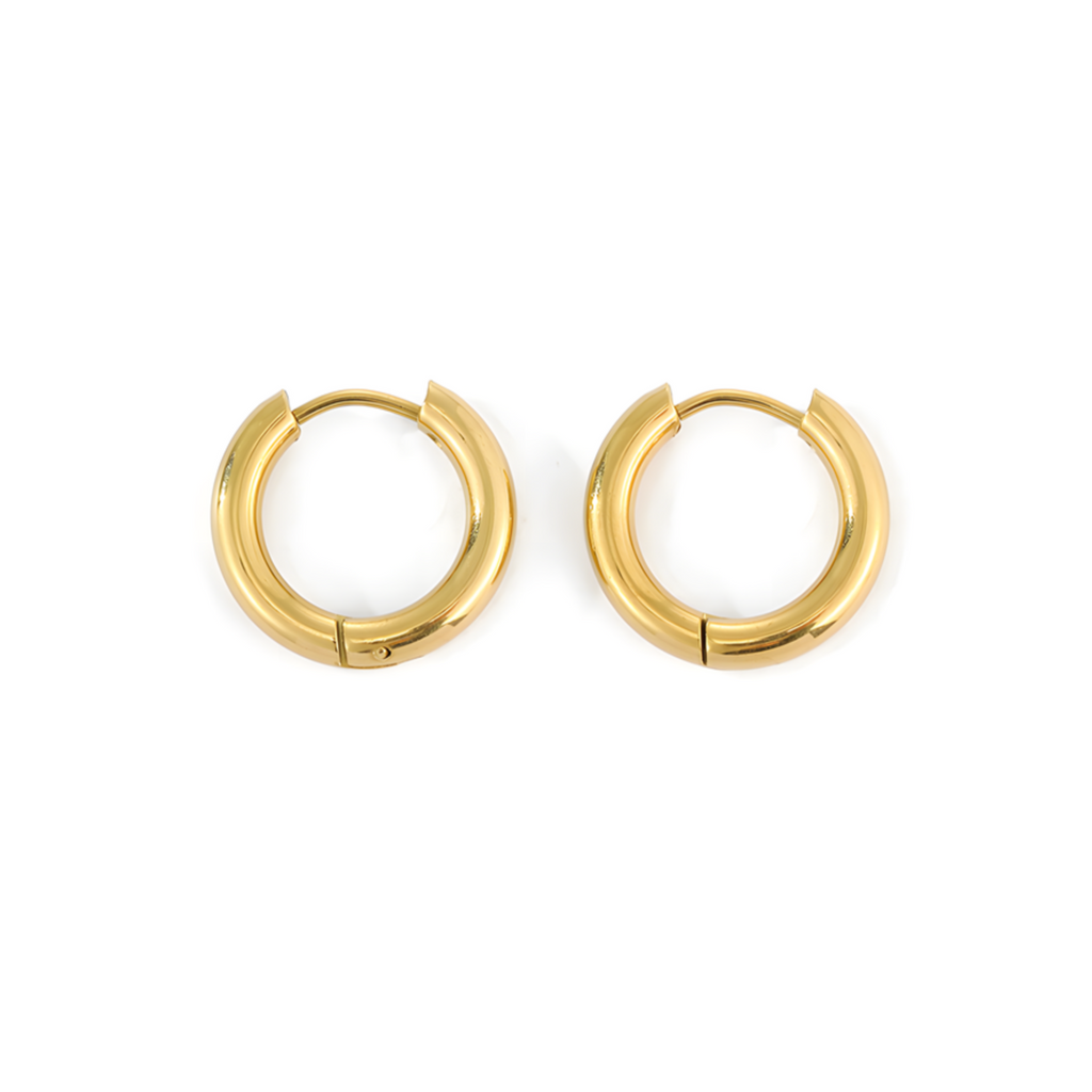 Klassische Creolen Ohrringe 18 mm - Self Love Club
