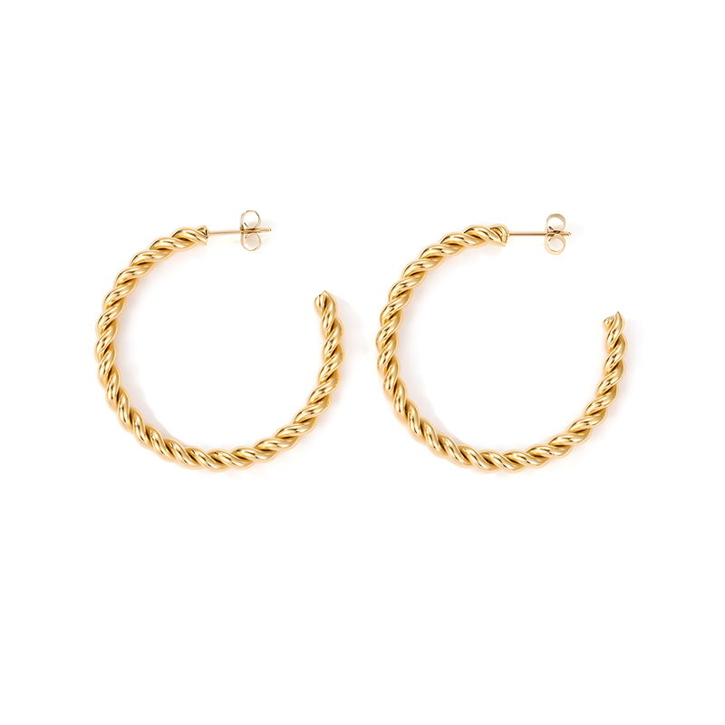 Spiral Hoops Ohrringe - Self Love Club